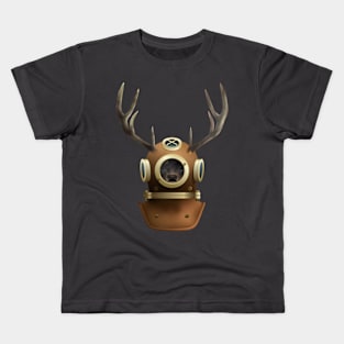 Diving deer Kids T-Shirt